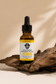 Cleopatra Hemp Infused Peppermint Tincture 3000MG full spectrum CBD bottle on natural wood background