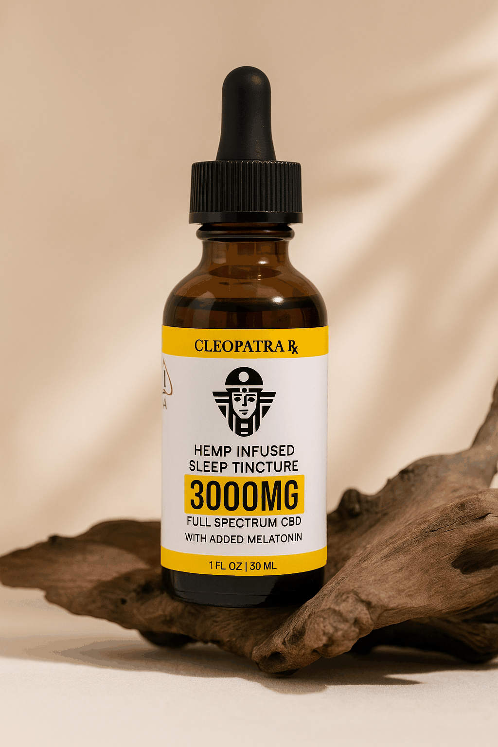 CLEOPATRA HEMP INFUSED TINCTURE 3000MG NIGHT TIME