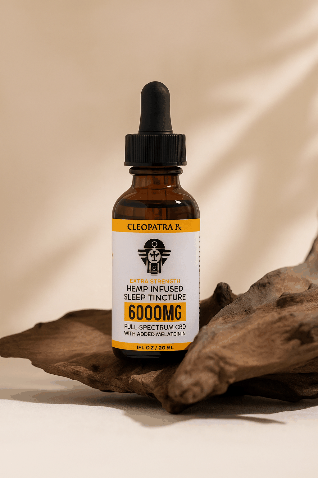 CLEOPATRA HEMP INFUSED TINCTURE 6000MG NIGHT TIME