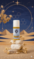 Cleopatra hemp infused pain cream 4500MG in bottle on stones with desert background