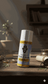Cleopatra hemp infused pain cream 4500MG bottle on wooden table with natural light