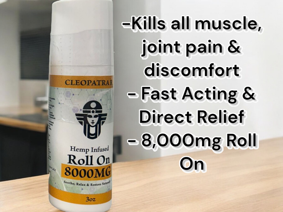 Cleopatra- 8,000mg 3oz🌿 Pain Cream Roll On